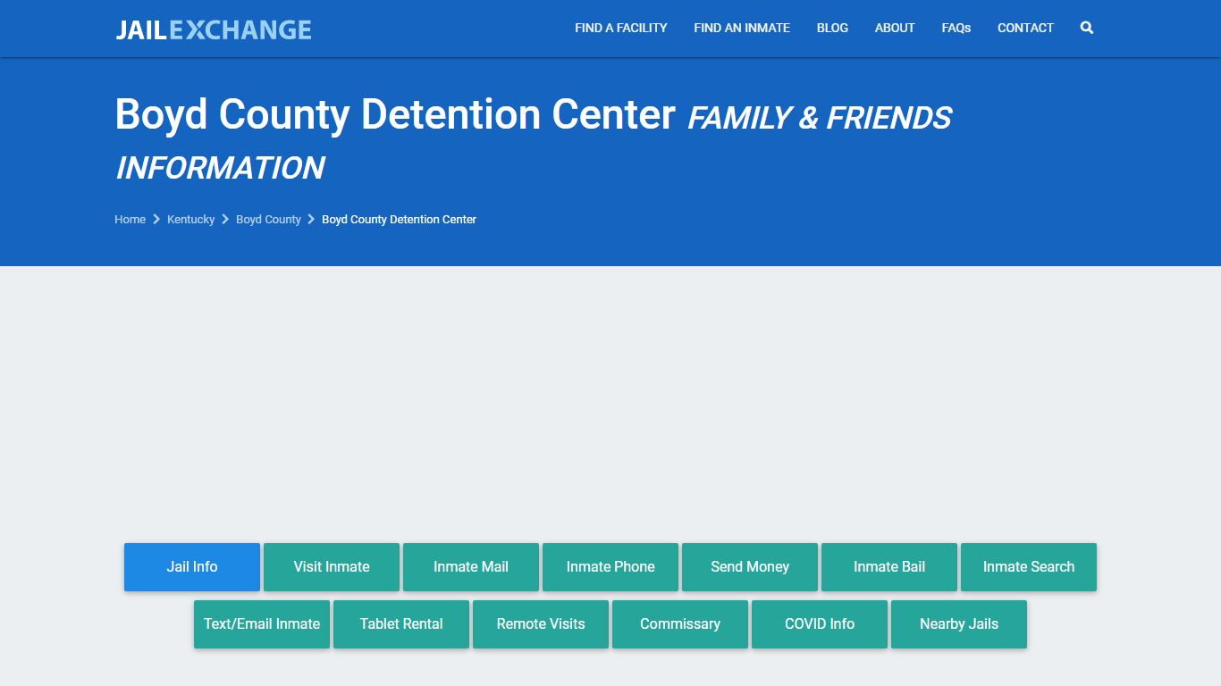 Boyd County Detention Center KY | Booking, Visiting, Calls, Phone